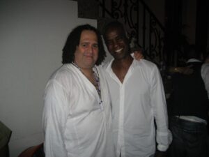 Alfredo de la Fe and former Alvin Ailey student Dr Seth Mittleman